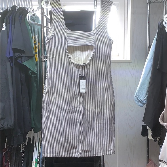 Striped Bodycon Dress - Picture 1 of 3